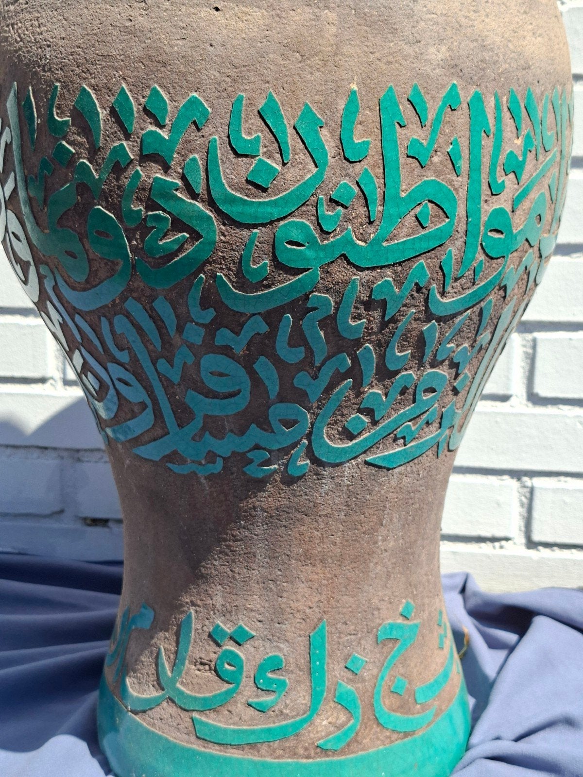 Zware keramiek pot 70 cm, Enlèvement