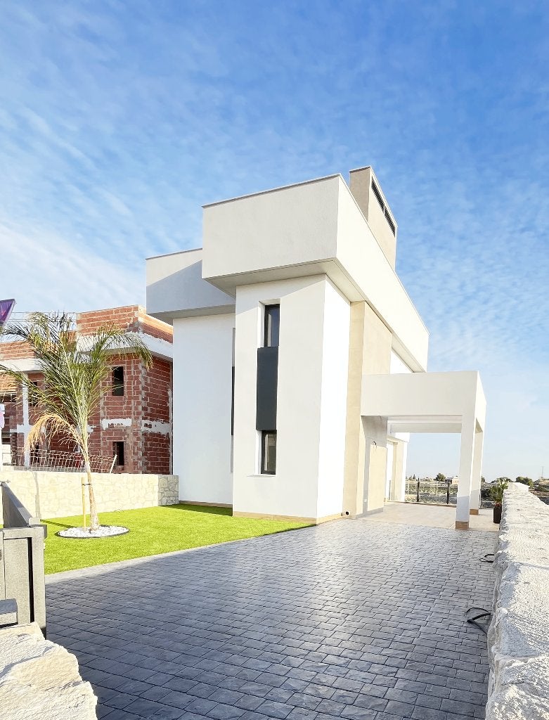 Moderne halfvrijstaande en vrijstaande villa's, Immo, Spanje, La Finca Golf Agorfa, Woonhuis, 210 m²