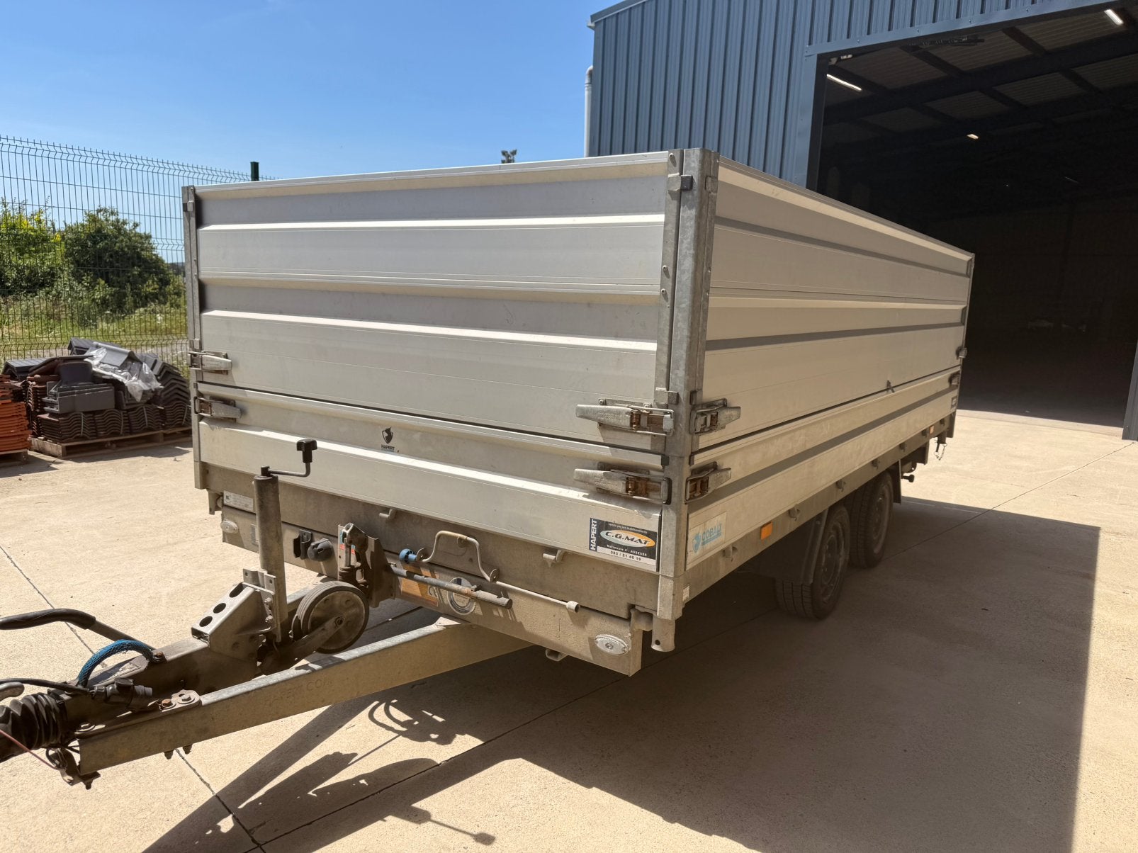 Hapert kobalt aanhangwagen, Auto diversen, Aanhangers en Bagagewagens, Zo goed als nieuw, Ophalen of Verzenden
