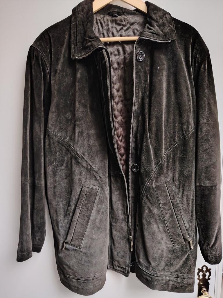 Lederen damesjas. Medium. Zo goed als nieuw., Kleding | Dames, Jassen | Zomer, Ophalen