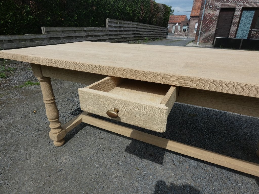tafel eik, Ophalen, Eikenhout, 50 tot 100 cm, Zo goed als nieuw