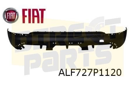 Fiat 500X (1/15-9/18) achterbumper onder (Zwart) Origineel!, Neuf, Arrière, -, Fiat