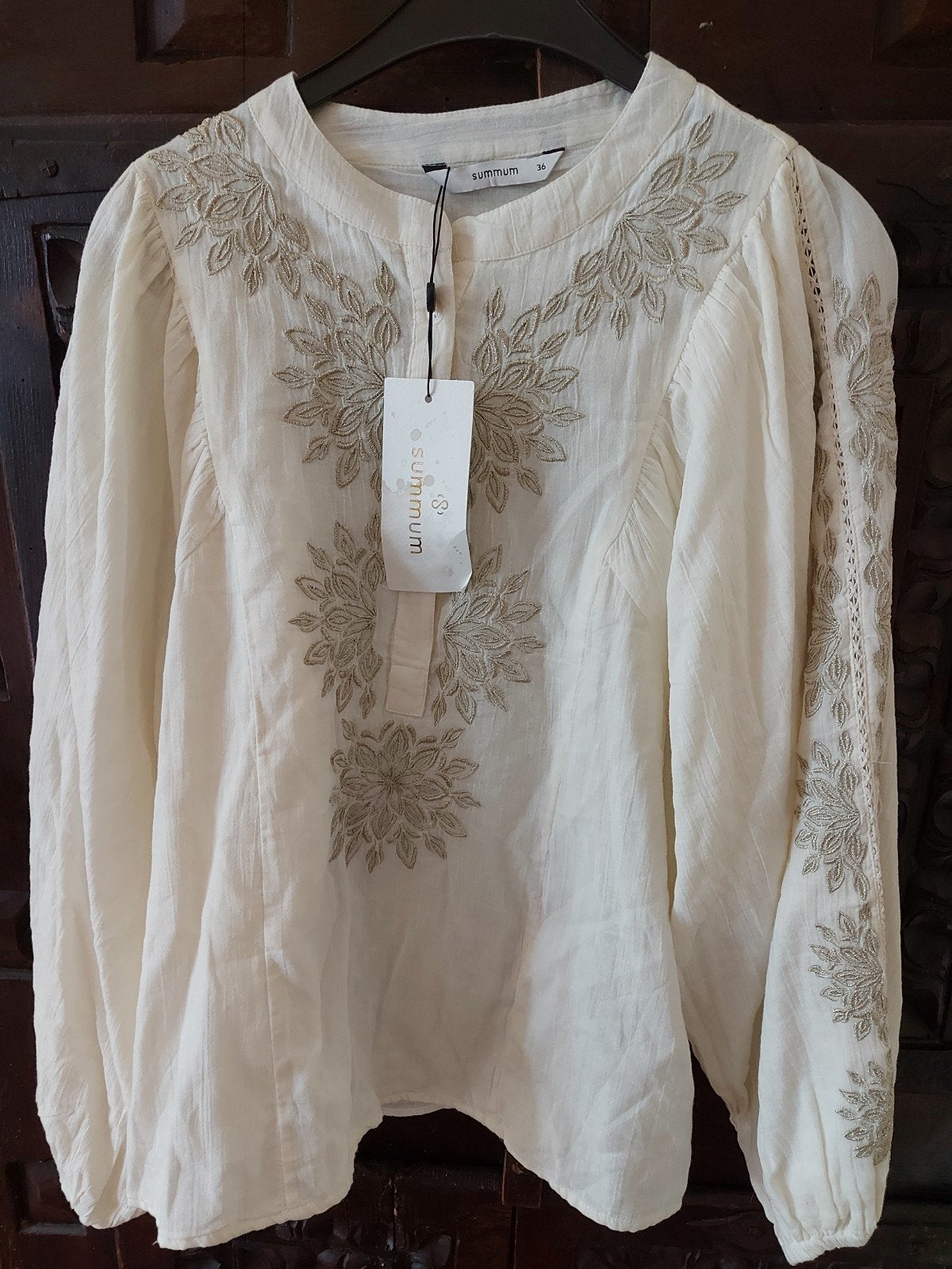 blouse Summum, Kleding | Dames, Ophalen, Summum, Beige, Nieuw