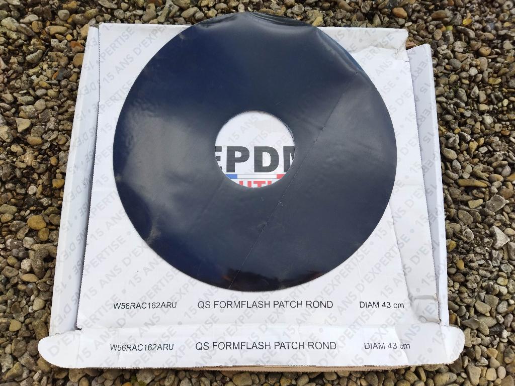 Piece d'etancheité epdm pour descente eau pluviale 42cm, Neuf, Enlèvement ou Envoi, Synthétique, Autres types