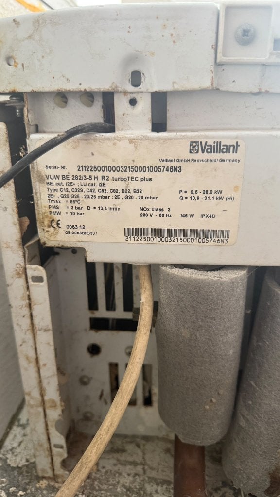 Chaudière Vaillant, Ophalen, Gebruikt, Cv-ketel of Combi-ketel