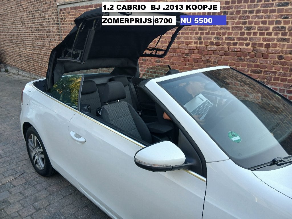 VW GOLF  6 CABRIO   PROMOTIE WEEKEND, Autos, Volkswagen, Euro 5, Achat, Entreprise, Golf