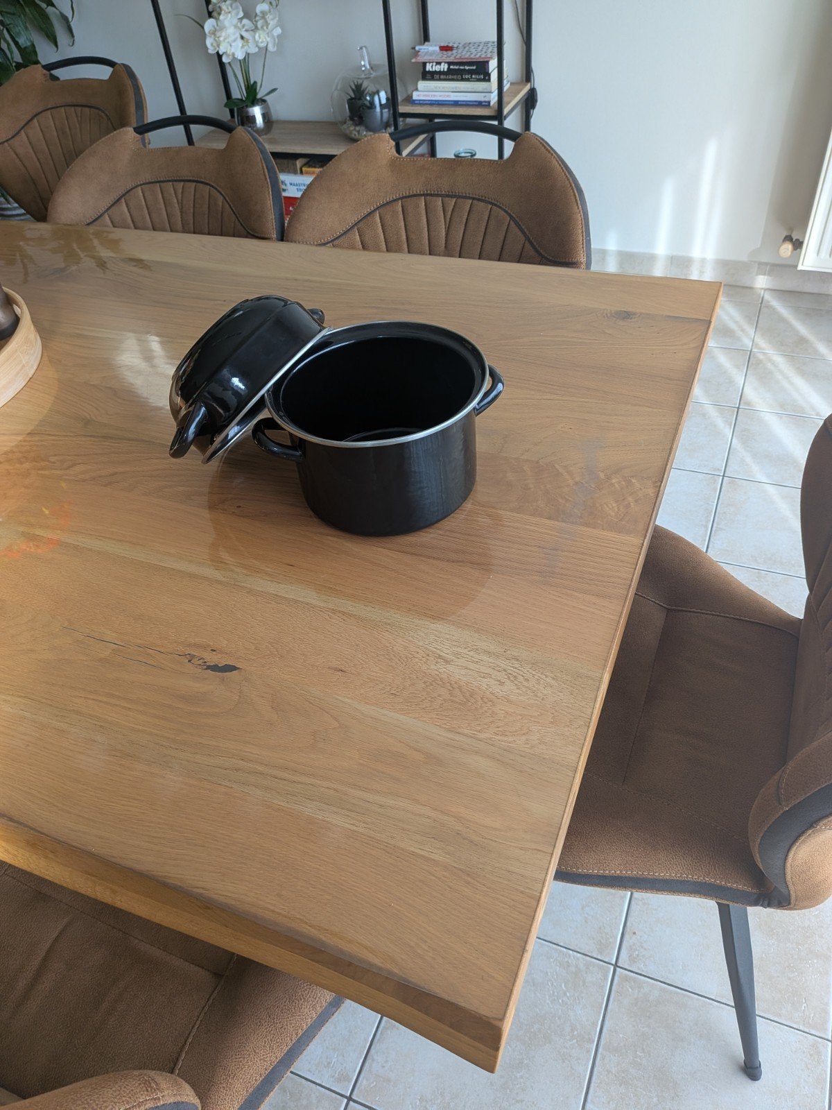 mosselpan, Huis en Inrichting, Ophalen, Gebruikt, Kookpan