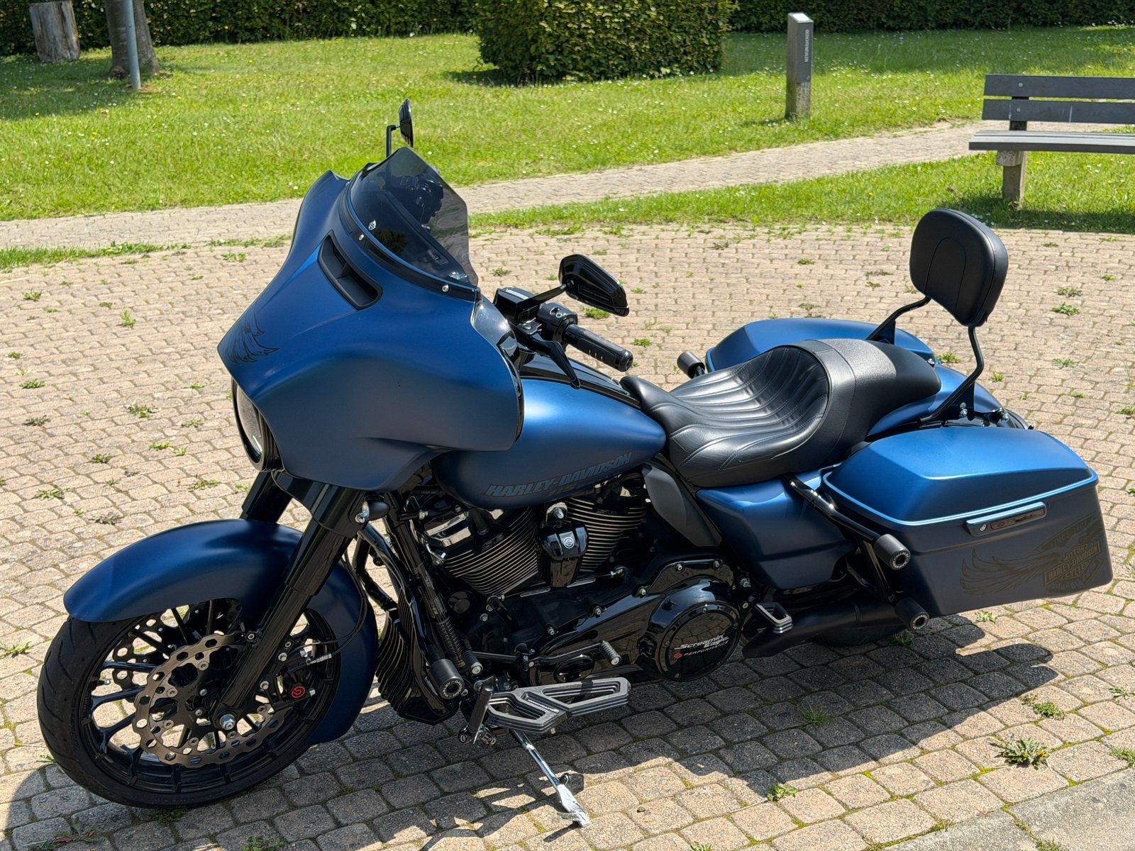 Anniversaire : Street Glide 2018, étape 4, Permis Moto A, Occasion, Plus de 35 kW, Chopper