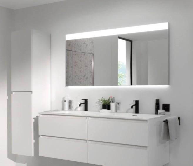 Spiegel anti-damp met LED-verlichting. 150 x 70, Maison & Meubles, Salle de bain | Meubles de Salle de bain, Enlèvement