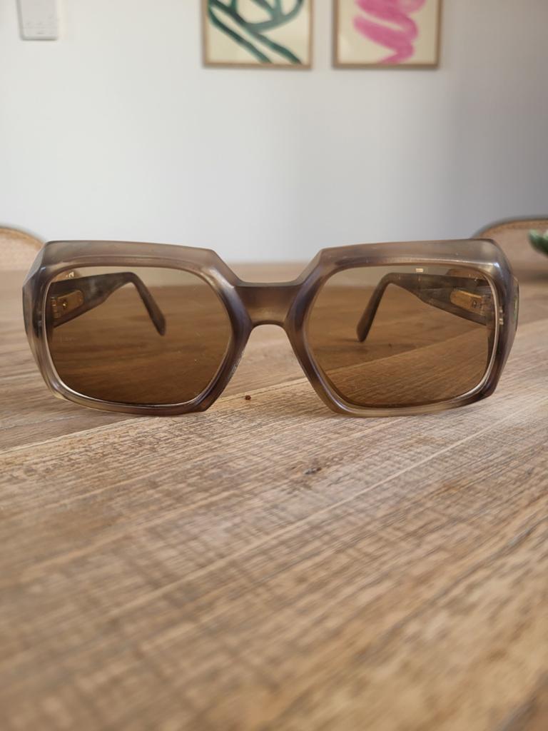 Lunettes de soleil Rodenstock Lava Vintage des années 70, Enlèvement ou Envoi, Lunettes