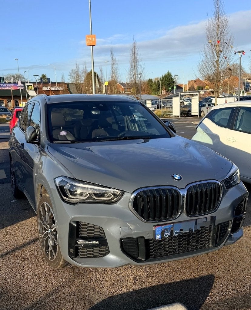 BMW X1 1.5 X Drive 25E M sport, 215 kW, Euro 6, Blauw, Leder