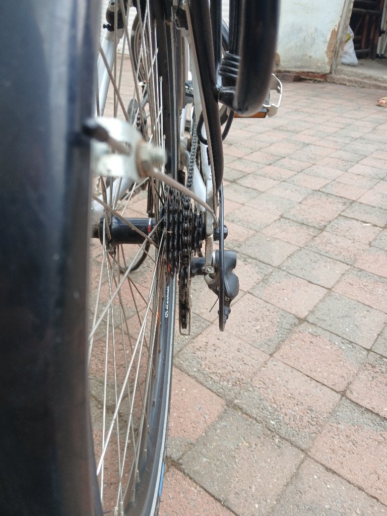 Tandem, Fietsen en Brommers, Ophalen, Gebruikt, Vering, Velgrem