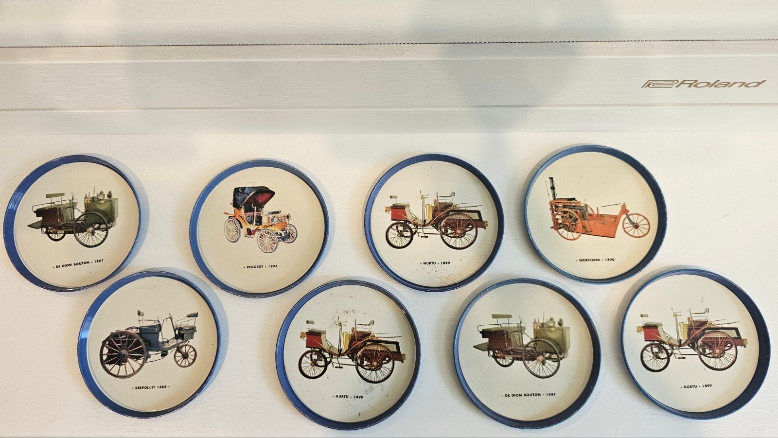 Onderzetters Samo & Maes - vintage, Verzamelen, Overige Verzamelen, Ophalen