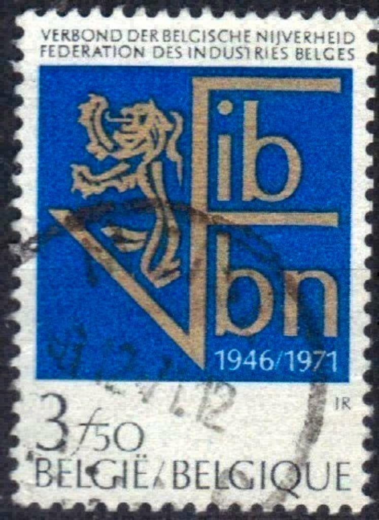 Belgie 1971 - Yvert/OBP 1609 - Belgische Nijverheid (ST), Verzenden, Gestempeld, Gestempeld