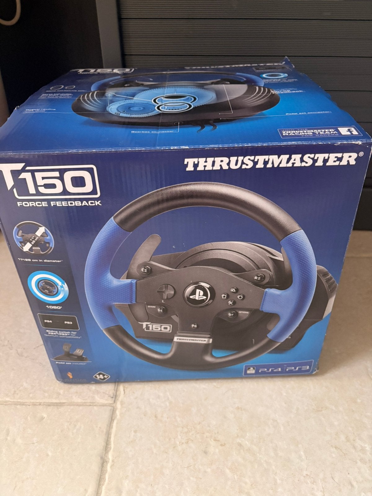 Ps4 Ps3 thrusthmaster t150 stuur, Games en Spelcomputers, Ophalen, Zo goed als nieuw