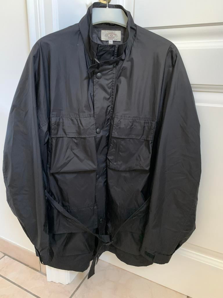 Herenjas Armani XL zwart parka model weinig gedragen, Ophalen of Verzenden