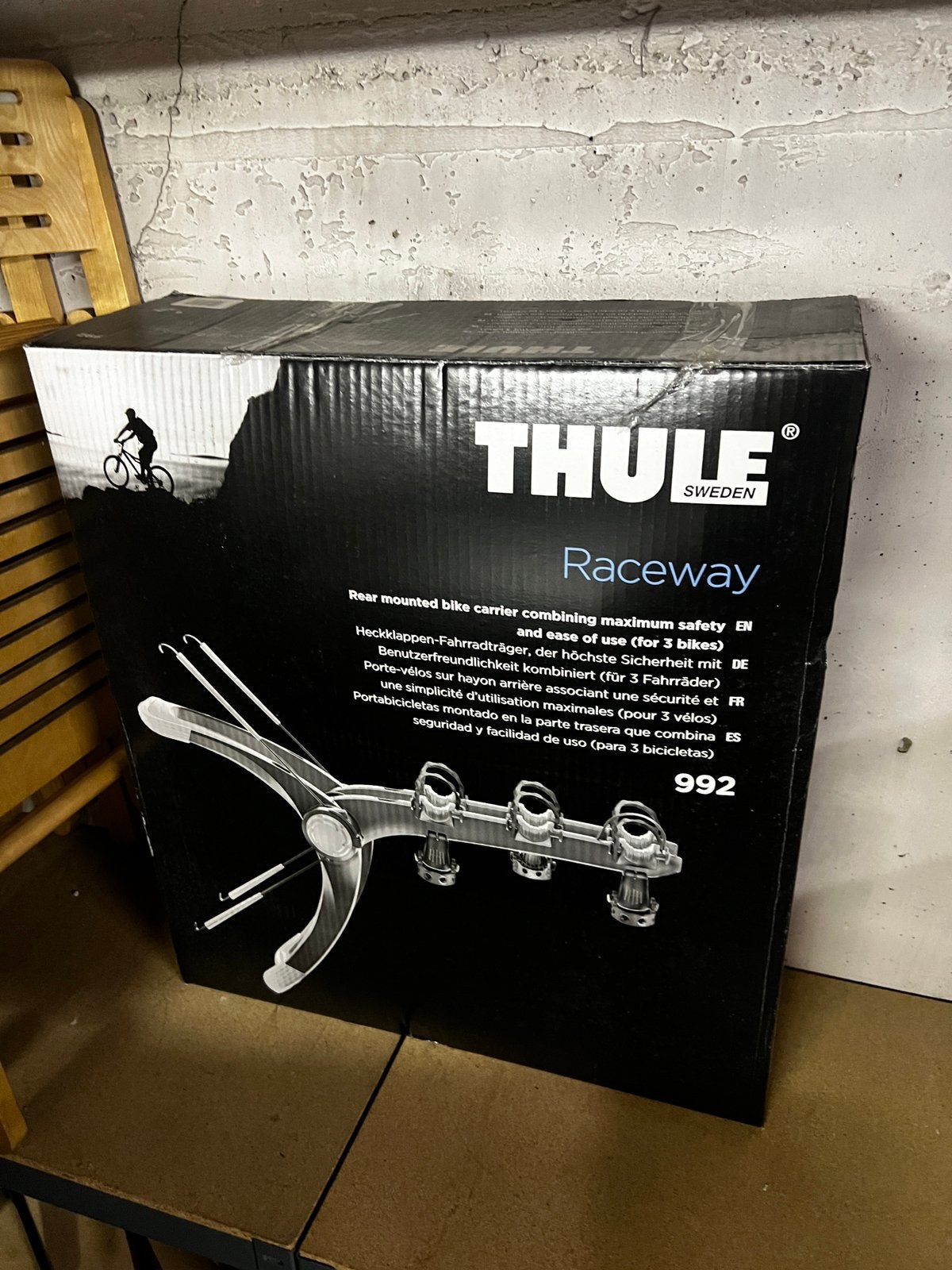 Porte-vélos Thule Raceway 3 992, Enlèvement, Comme neuf