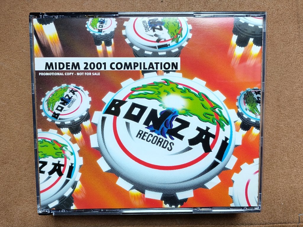 CD * BONZAI MIDEM 2001 * BIEDEN * TOPSTAAT * ZELDZAAM, Cd's en Dvd's, Cd's | Dance en House, Ophalen of Verzenden, Zo goed als nieuw