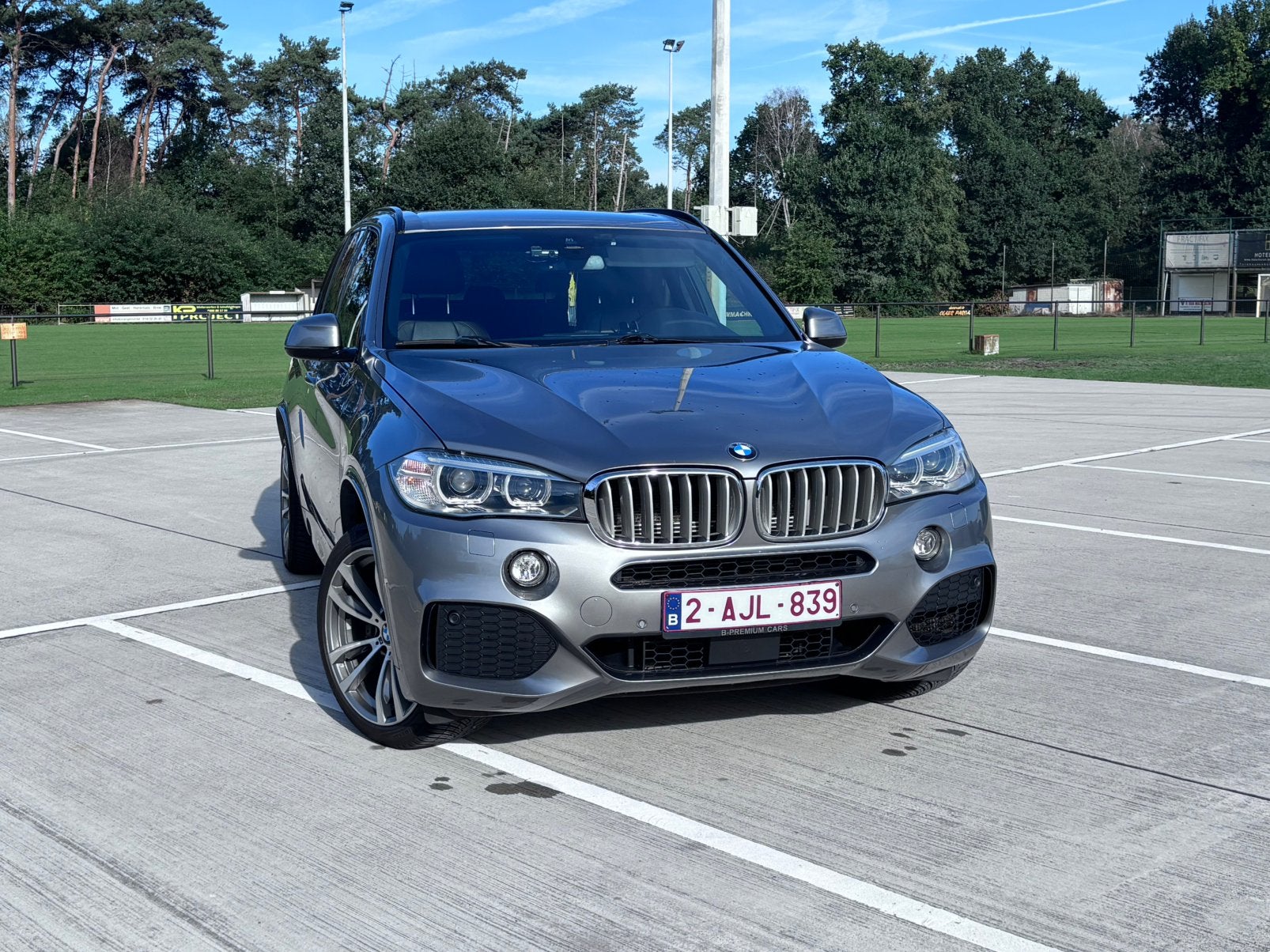 BMW X5 Hybride, Auto's, Automaat, Leder, Bruin, 5 zetels