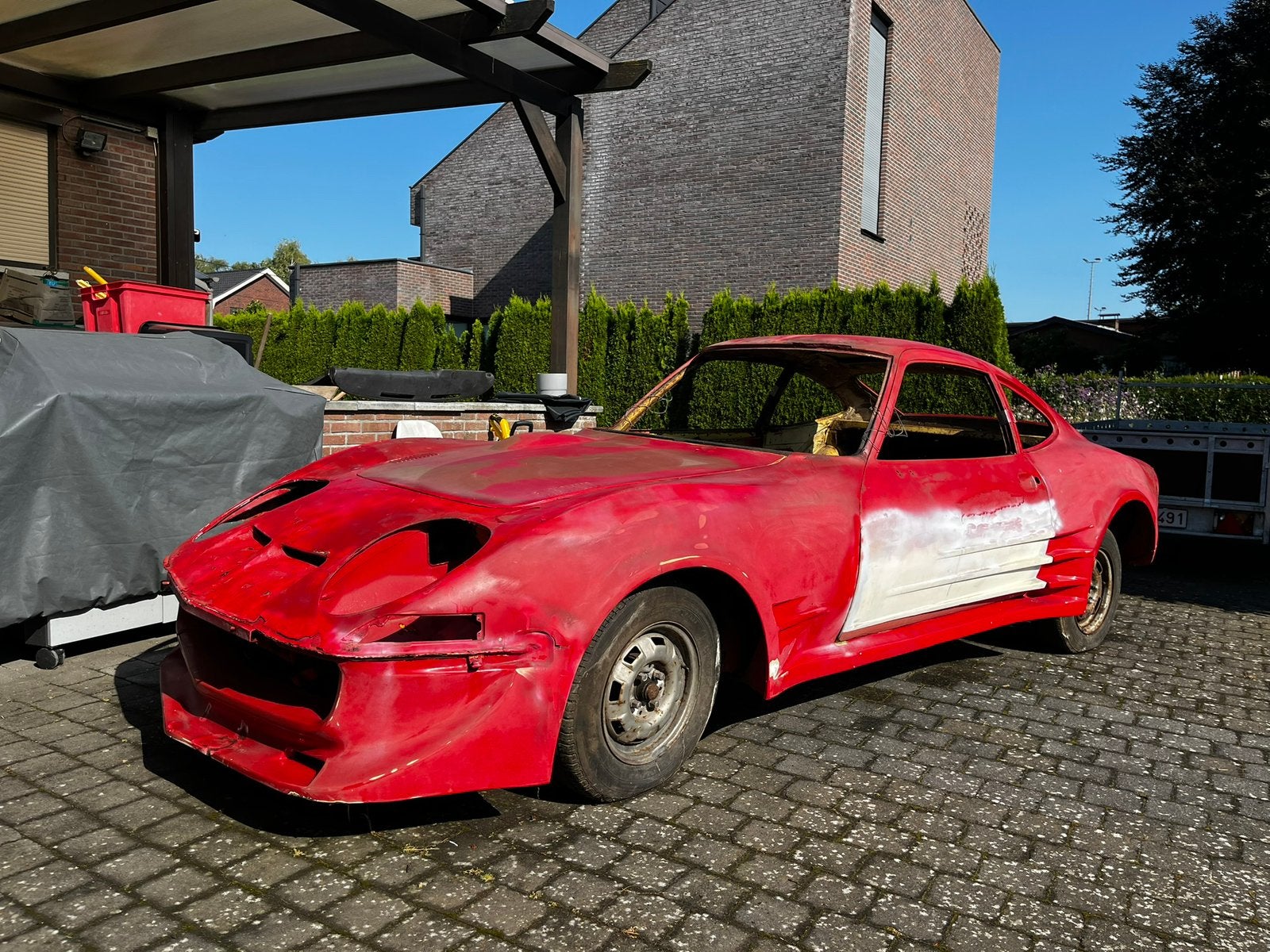 Opel GT en GT/J, Ophalen, Opel