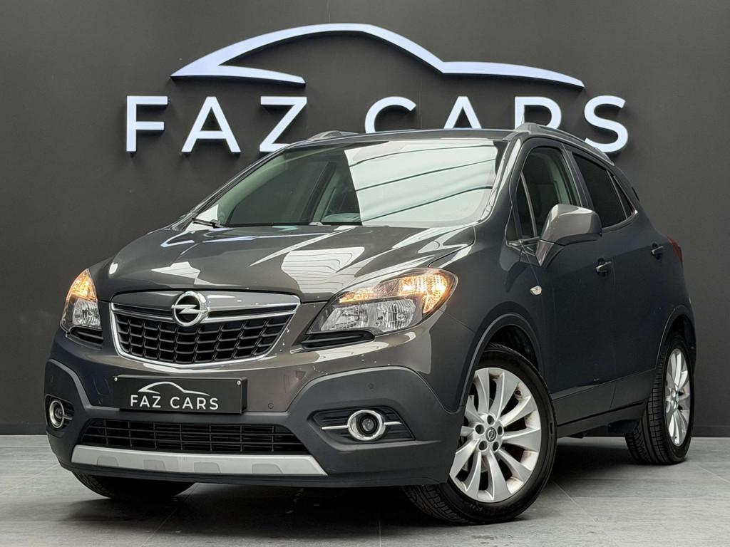 Opel Mokka 1.4 Turbo 4x2 Cosmo * CUIR + GPS + CLIM + GARANTI, Auto's, Voorwielaandrijving, 1828 kg, Gebruikt, 4 cilinders