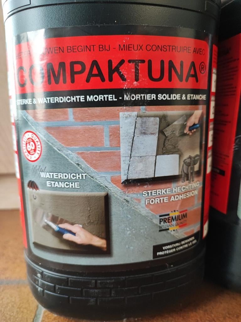 Compaktuna waterdicht, Enlèvement