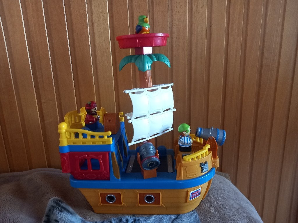 Mega Bloks Piratenschip, Enfants & Bébés, Jouets | Blocs de construction, Enlèvement, Comme neuf, Megabloks