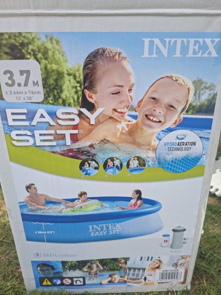 Zwembad, Tuin en Terras, Zwembaden, Ophalen, Opblaaszwembad, Rond, Zo goed als nieuw
