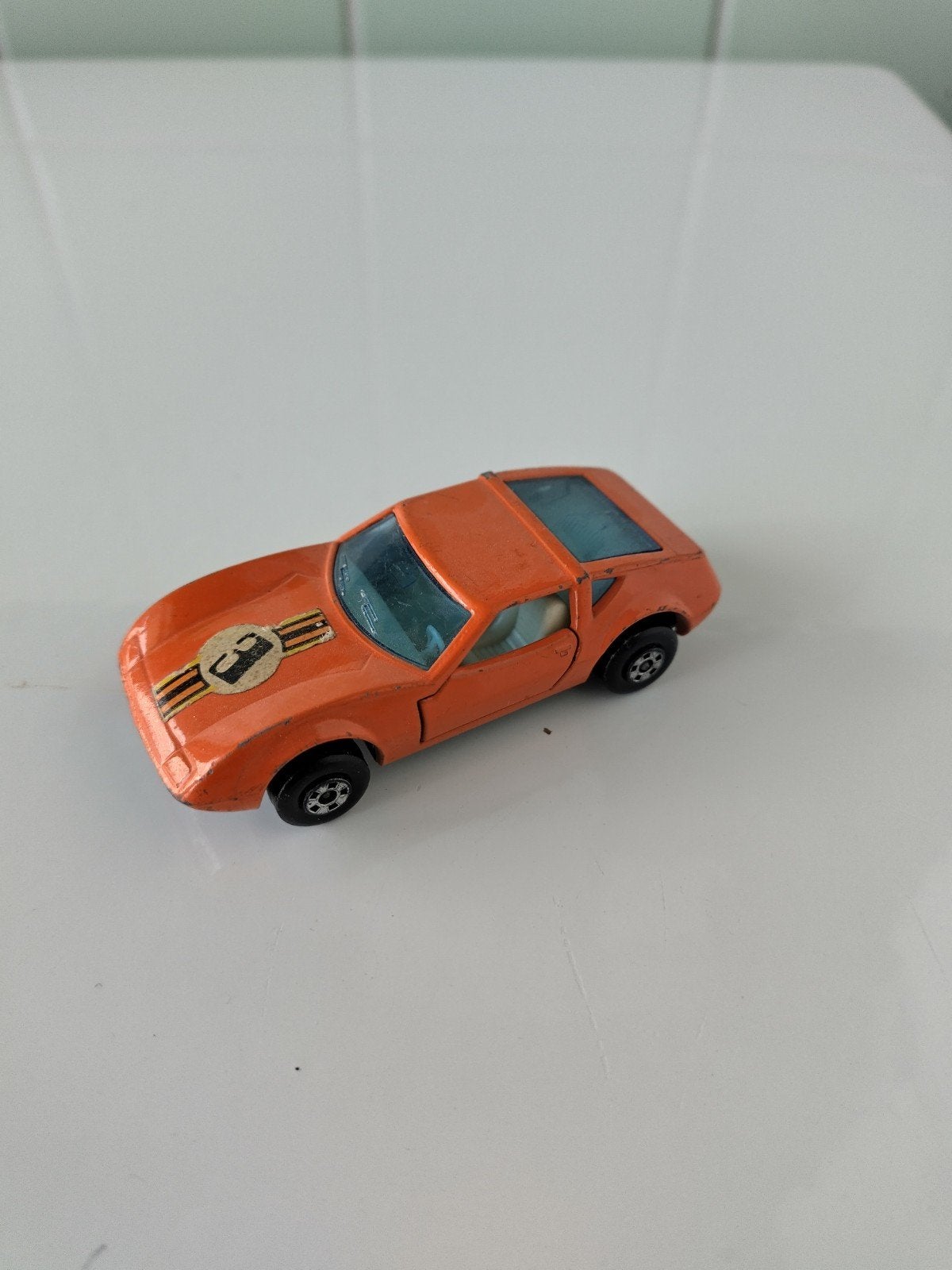 Vintage Matchbox Monteverdi Hai AFHALING LEES BESCHRIJVING, Hobby en Vrije tijd, Ophalen, Gebruikt, Auto, Matchbox