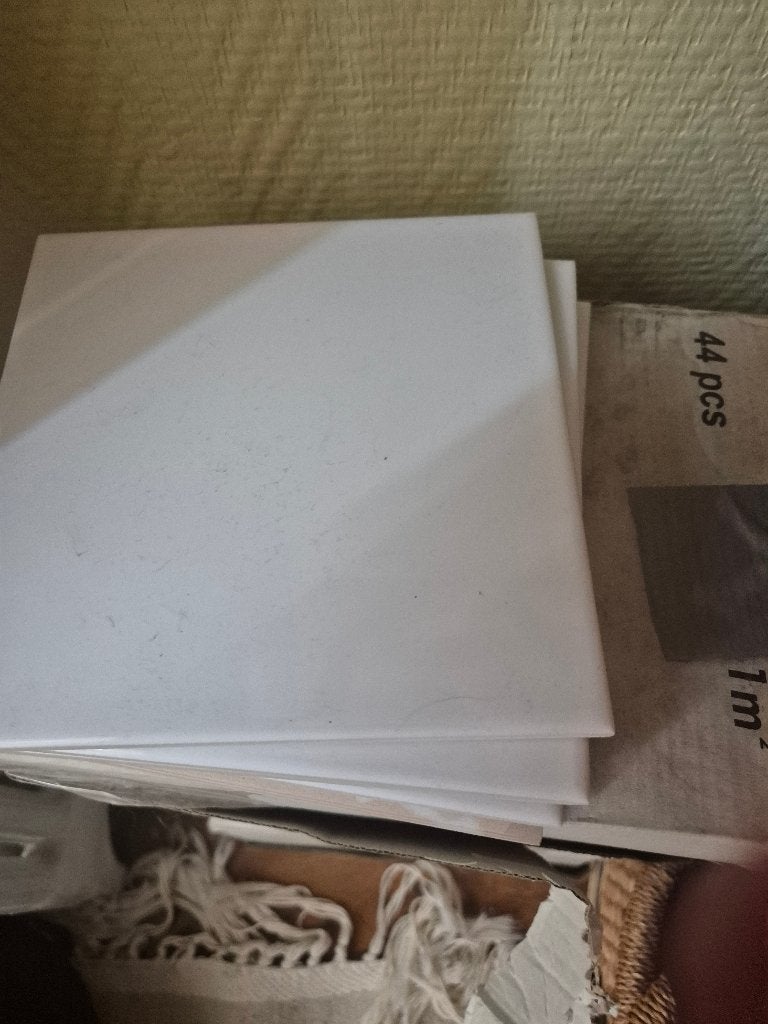 Carrelage blanc, Ophalen, Keramiek, Nieuw, Minder dan 20 cm