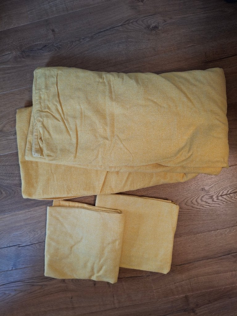 Dekbedovertrek flanel, Ophalen, Gebruikt, Tweepersoons, Inclusief kussenslopen