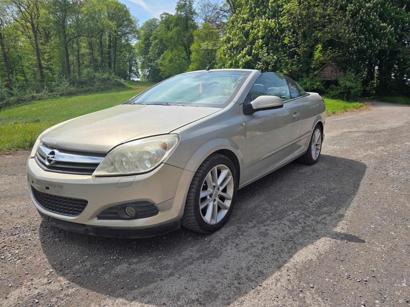Astra Twintop POUR PIÈCES, Auto's, Opel, Voorwielaandrijving, 4 zetels, 4 cilinders, Cabriolet