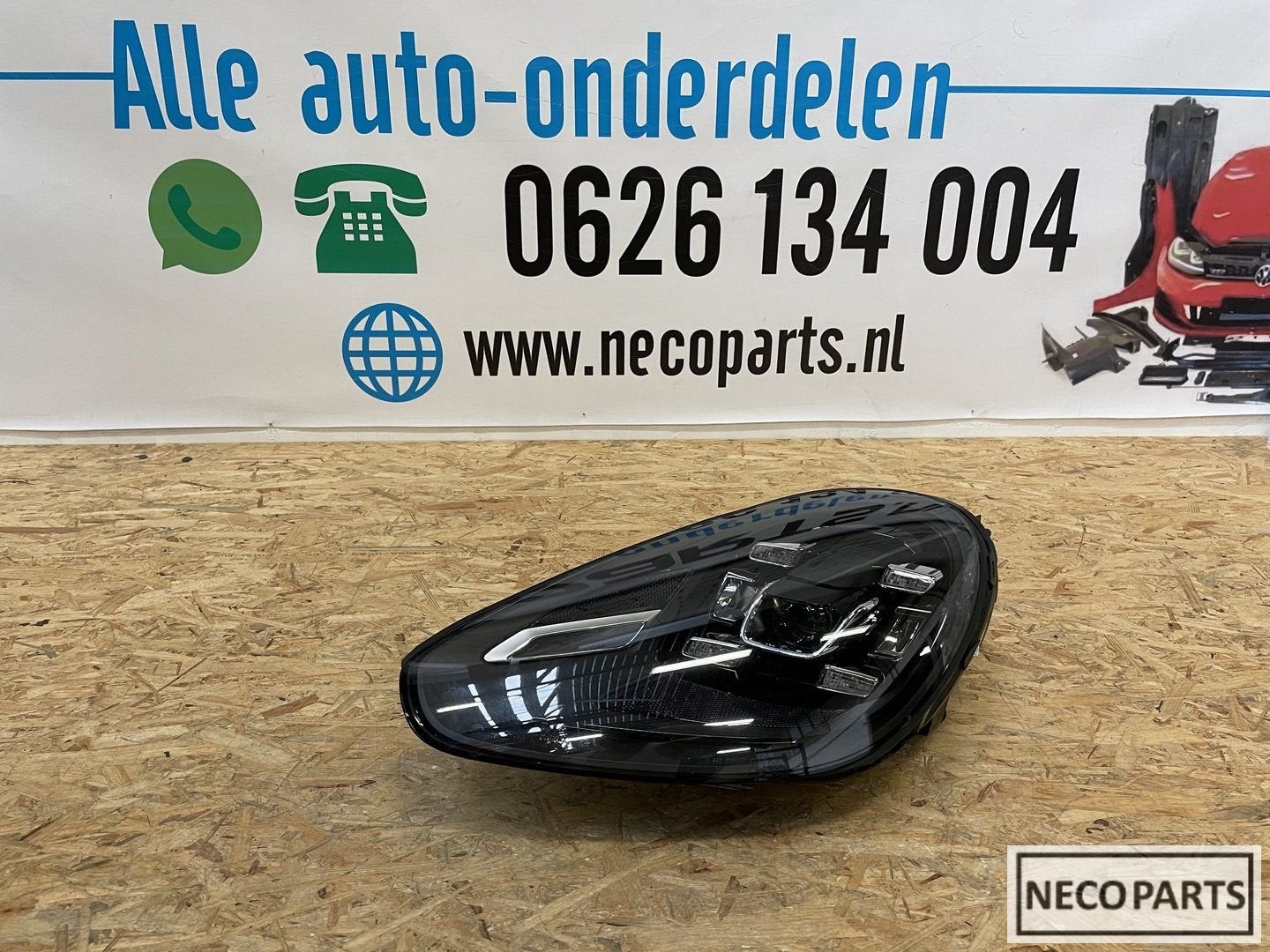 PORSCHE CAYENNE 7P5 VOL LED KOPLAMP LINKS 7P5941035K, -, Porsche, Utilisé, -