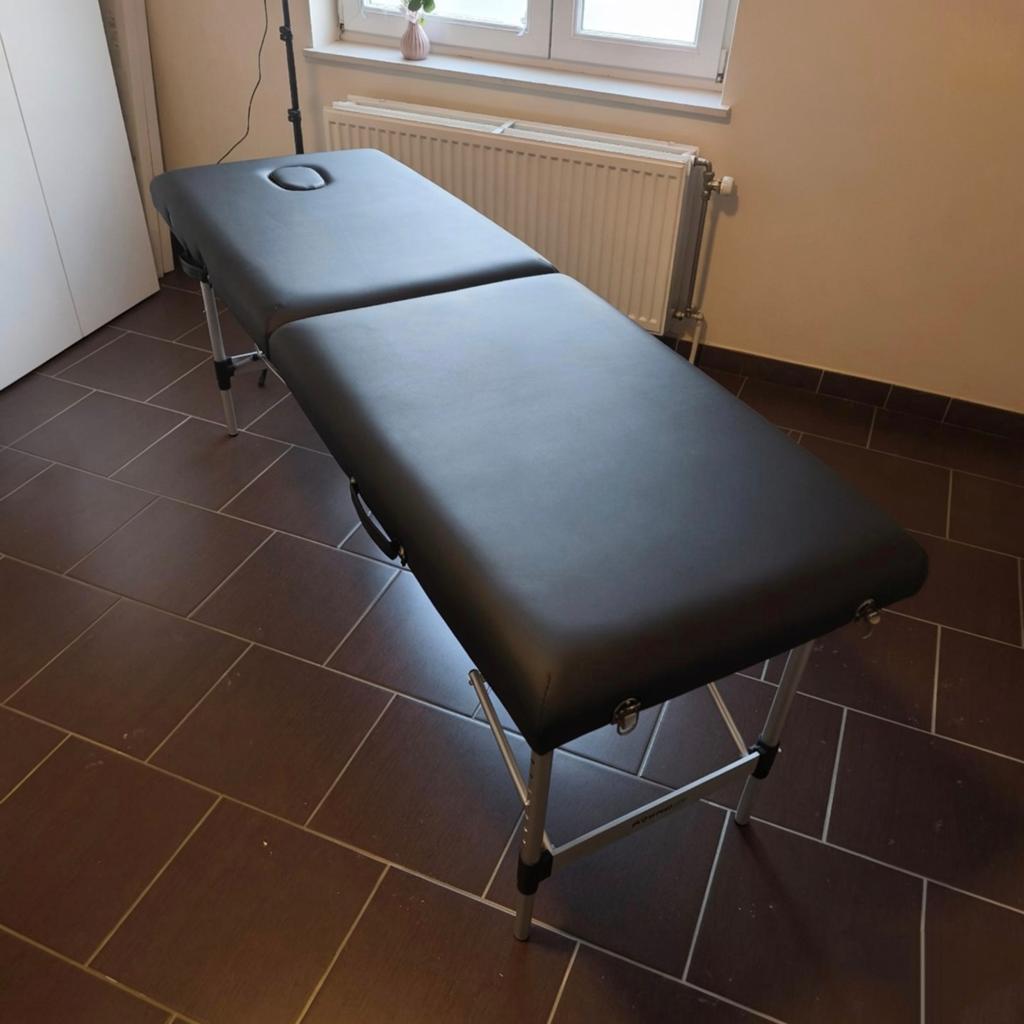 Massagetafel met toebehoren, Sport en Fitness, Ophalen, Nieuw, Massagetafel