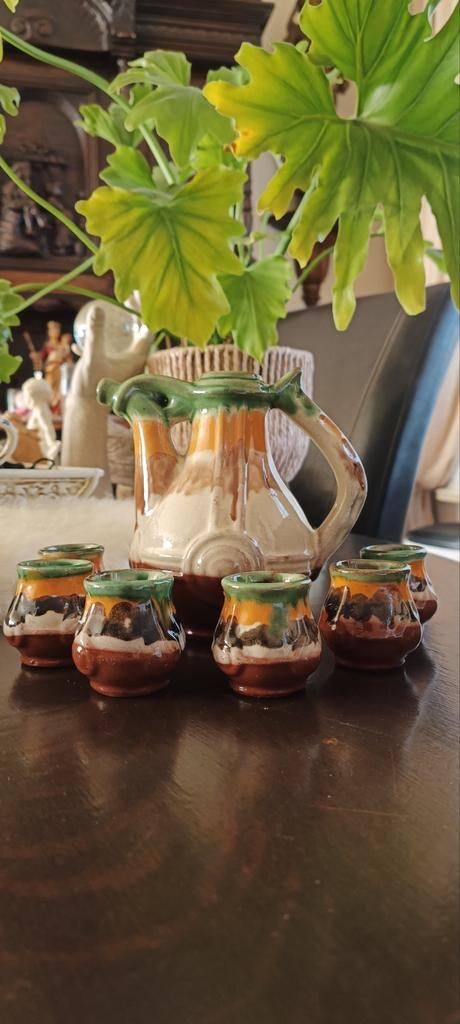 7 delig Vintage karaf set, Ophalen of Verzenden