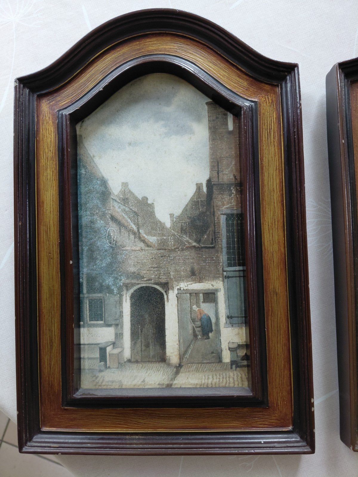 Reproduction vintage du tableau « The Street » du célèbre, Enlèvement ou Envoi, Vintage