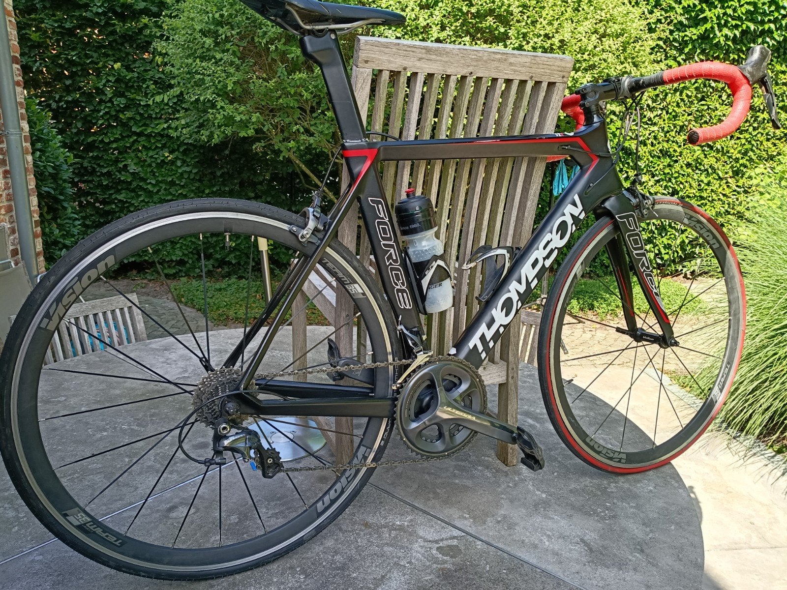 Thompson koersfiets Ultegra te koop, Ophalen