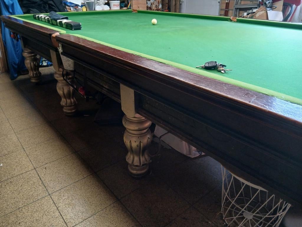 Snookertafel 12 ft, Sport en Fitness, Ophalen of Verzenden