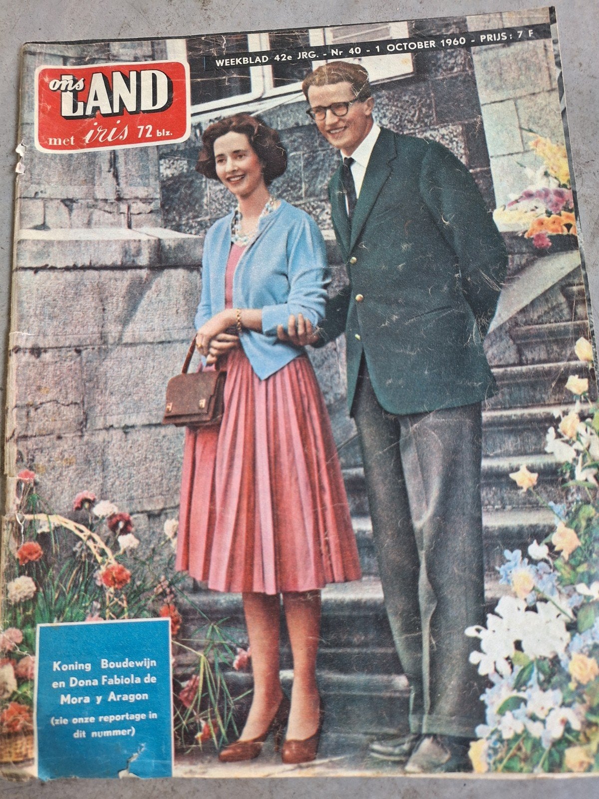 Notre pays n 40 du 1er octobre 1960, Enlèvement, 1940 à 1960, Journal ou Magazine