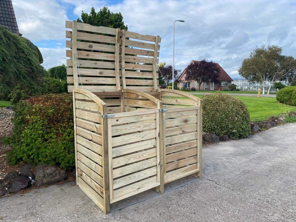 prachtige container ombouw - nieuw, Tuin en Terras, Bergingen en Tuinkasten, Ophalen of Verzenden, Nieuw, Hout, Containerberging