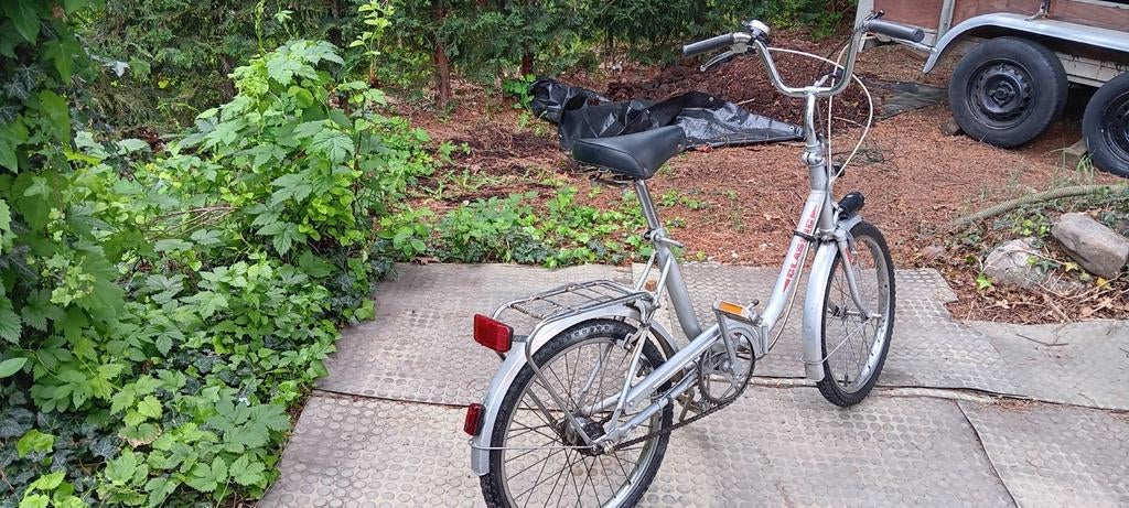 Mini vouwfiets, Ophalen