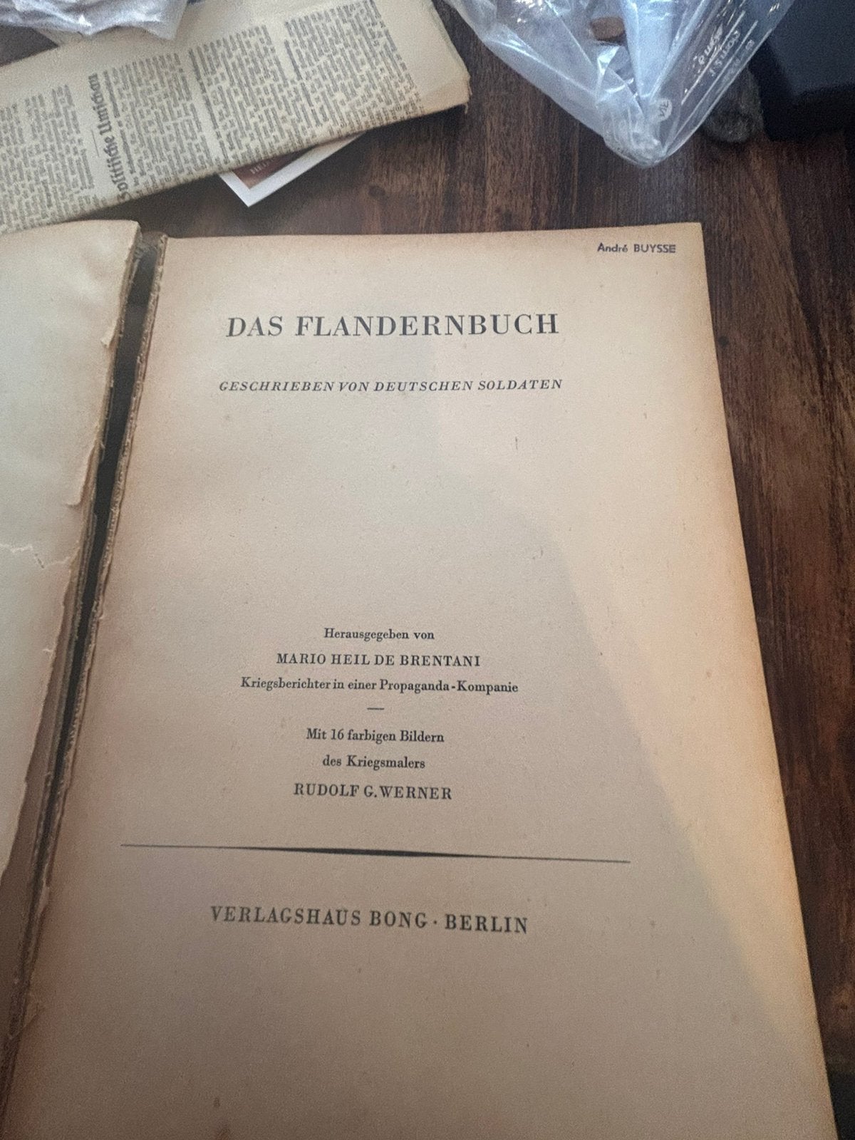 livre allemand, Enlèvement ou Envoi