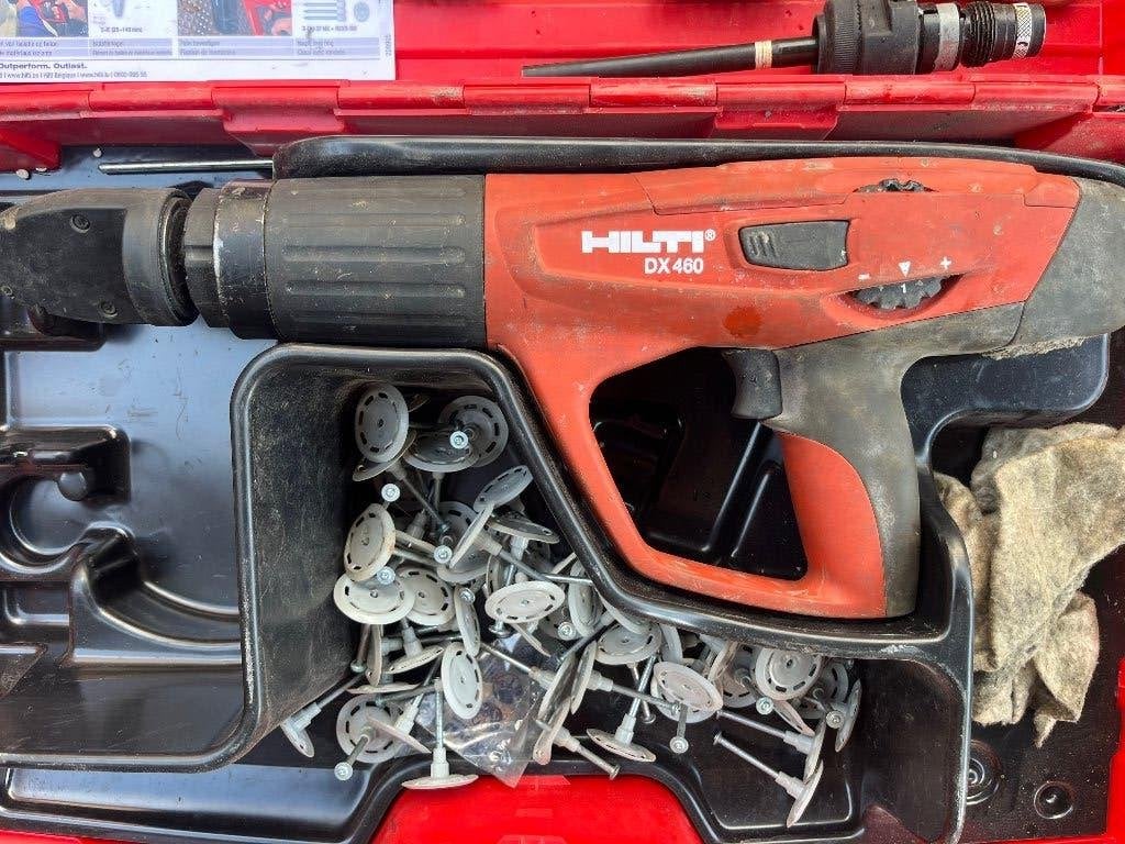 Hilti dx460 schiethamer, Ophalen, Gebruikt