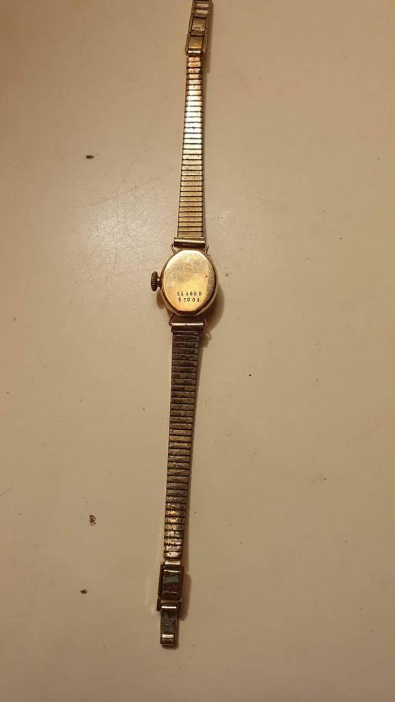 montre Pontiac ancienne en or (usée et usée), Enlèvement ou Envoi, Comme neuf