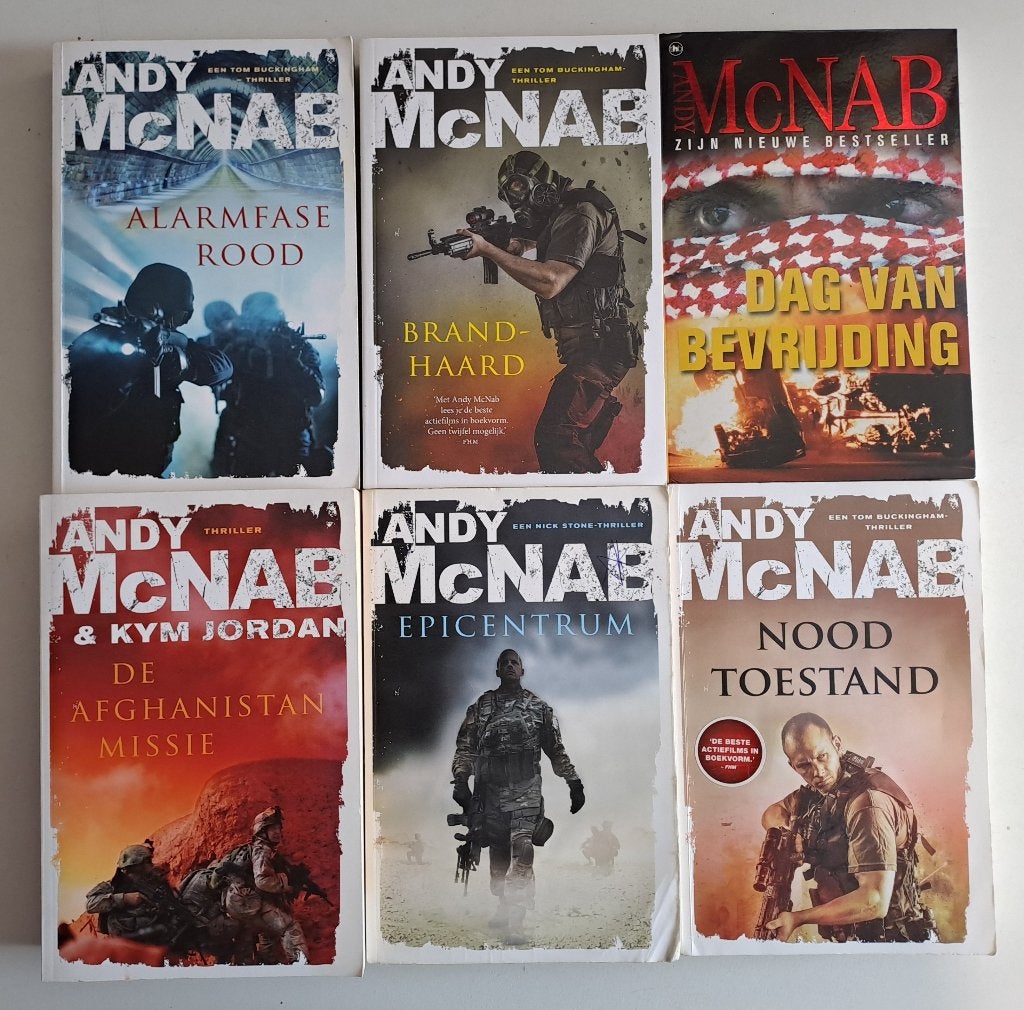 Boeken Andy McNab, Enlèvement ou Envoi, Utilisé