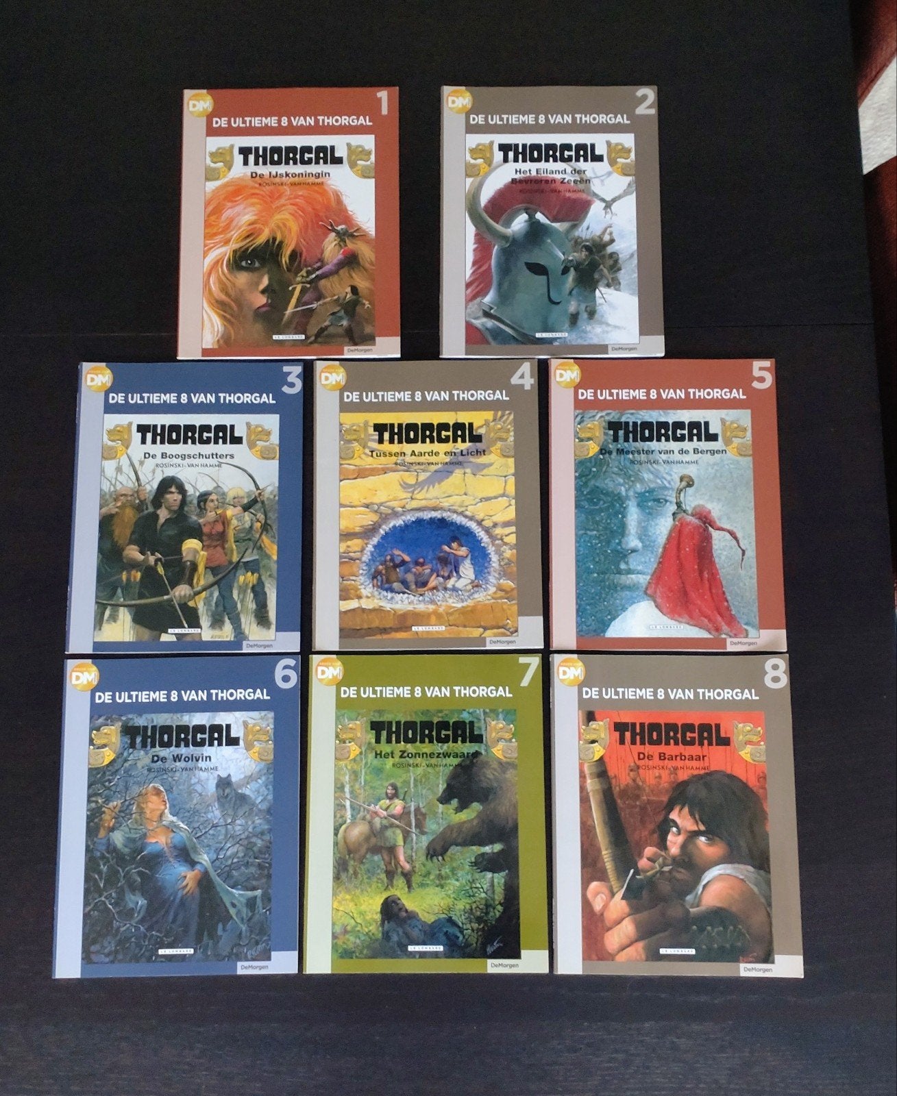 Complete reeks: de ultieme 8 van Thorgal, Boeken, Stripverhalen, Complete serie of reeks, Ophalen, Zo goed als nieuw
