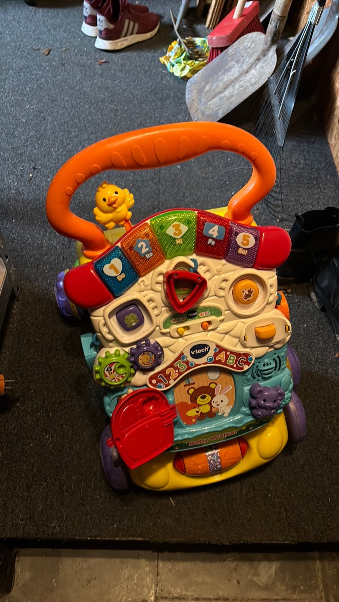 Vtech loopwagen, Kinderen en Baby's, Ophalen, Zo goed als nieuw