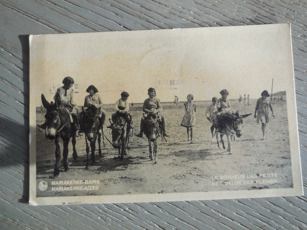 postkaart  Mariakerke aan Zee, Verzamelen, Ophalen of Verzenden, 1920 tot 1940, Gelopen, West-Vlaanderen