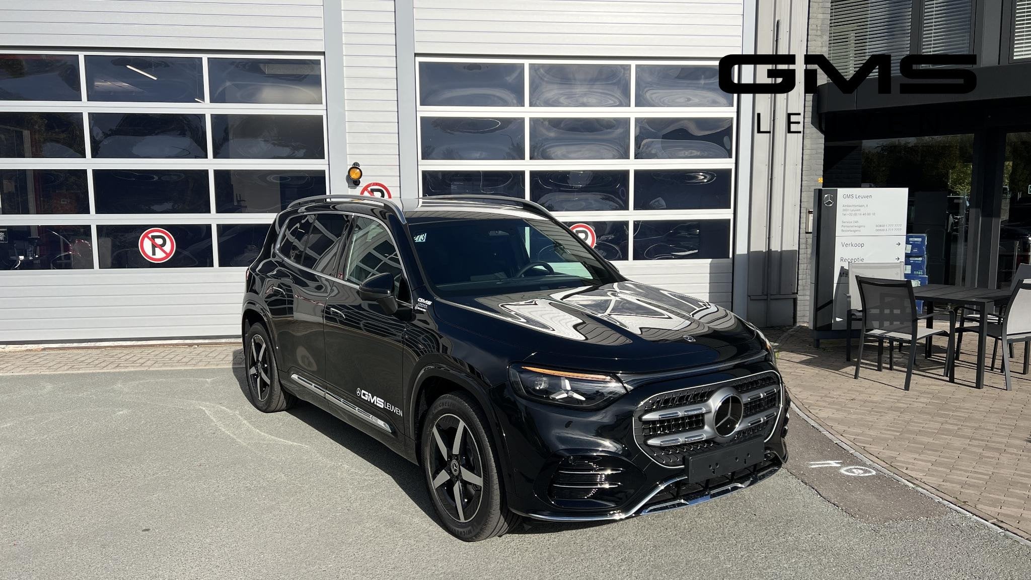 Mercedes-Benz GLB 180 "140 Years Edition" *Demo/7-zit*, Auto's, Stof, Zwart, 4 cilinders, Bedrijf