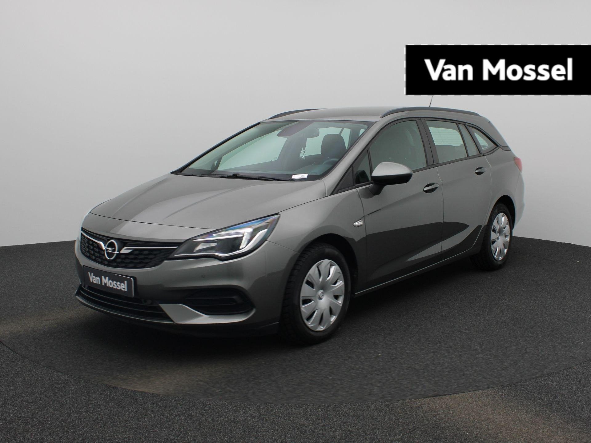 Opel Astra Sports Tourer 1.2 Turbo 81kW S/S Edition NAVI | P, Auto's, Gebruikt, Zwart, Bedrijf, 5 deurs